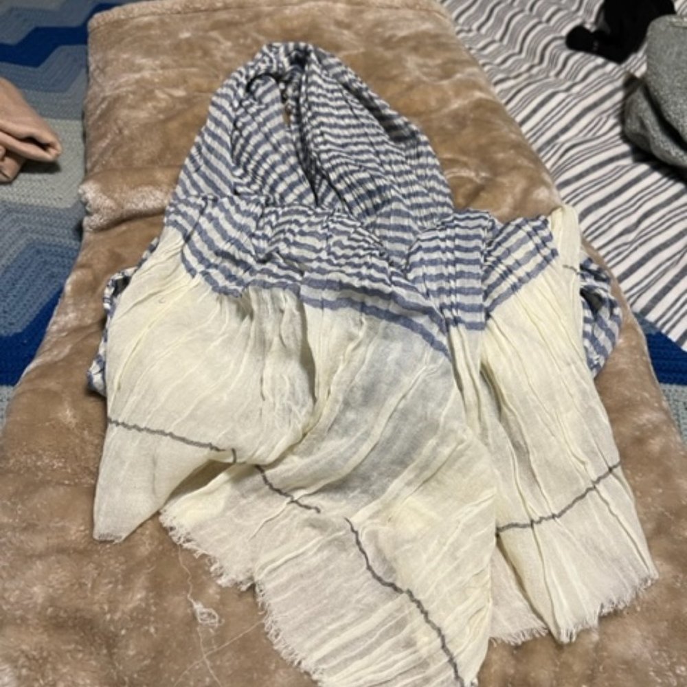 Beck Sondergaard Cotton Crinkly scarf - Picture 2 of 4